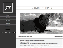 Tablet Screenshot of janice-tupper.com
